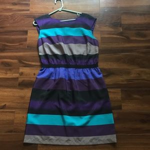 Loft color block dress